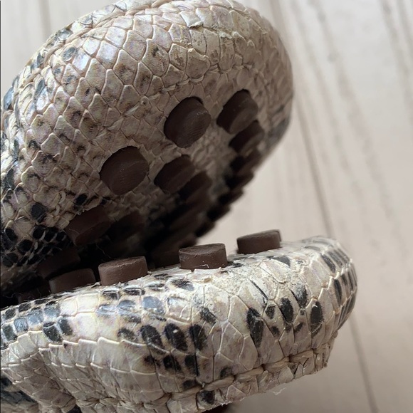 Tory Burch Snakeskin Loafers - Picture 5 of 8